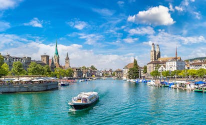 Tour privado de meio dia pela cidade de Zurique e seus arredores